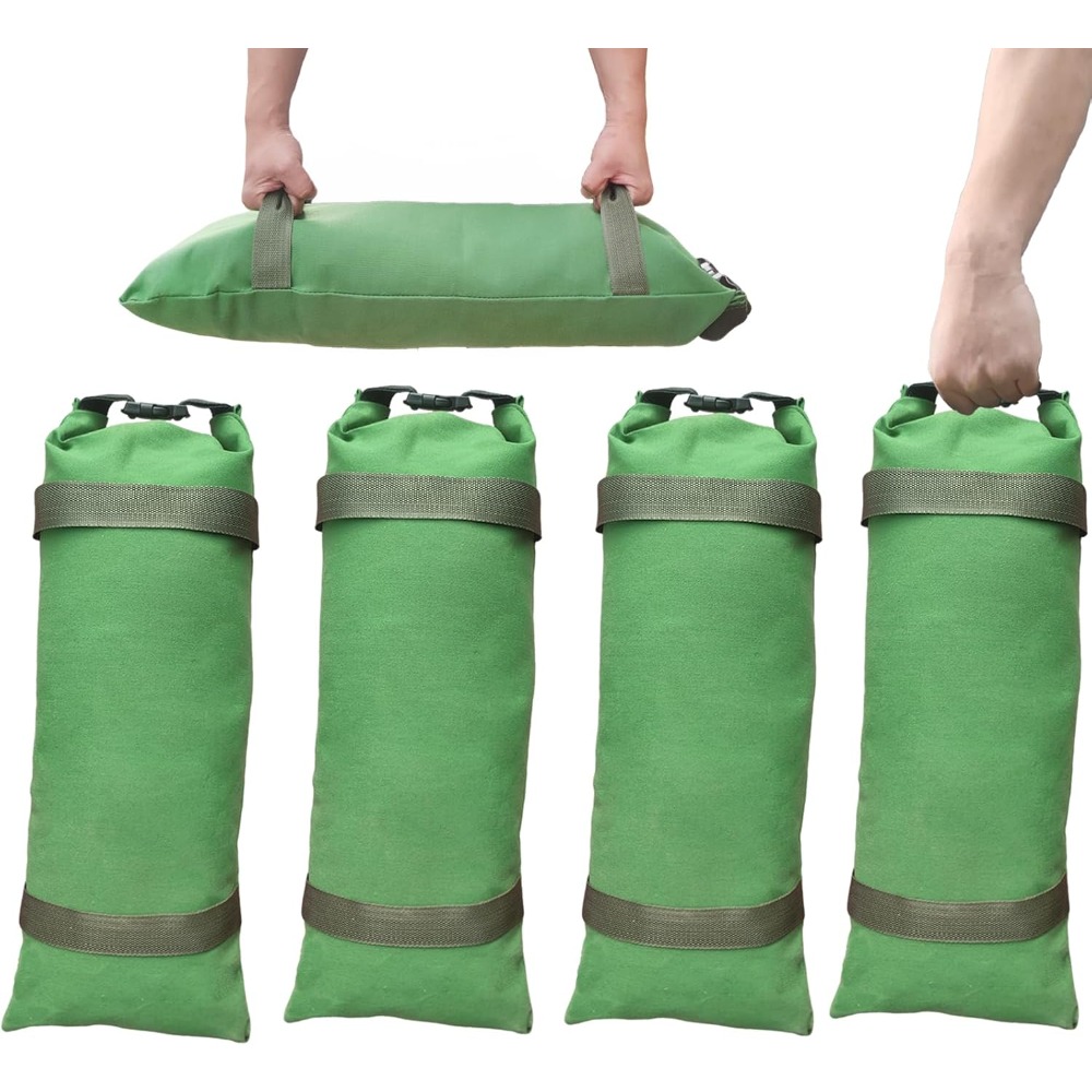 Flood Barrier Bag - Paquete de 4 sacos de lona