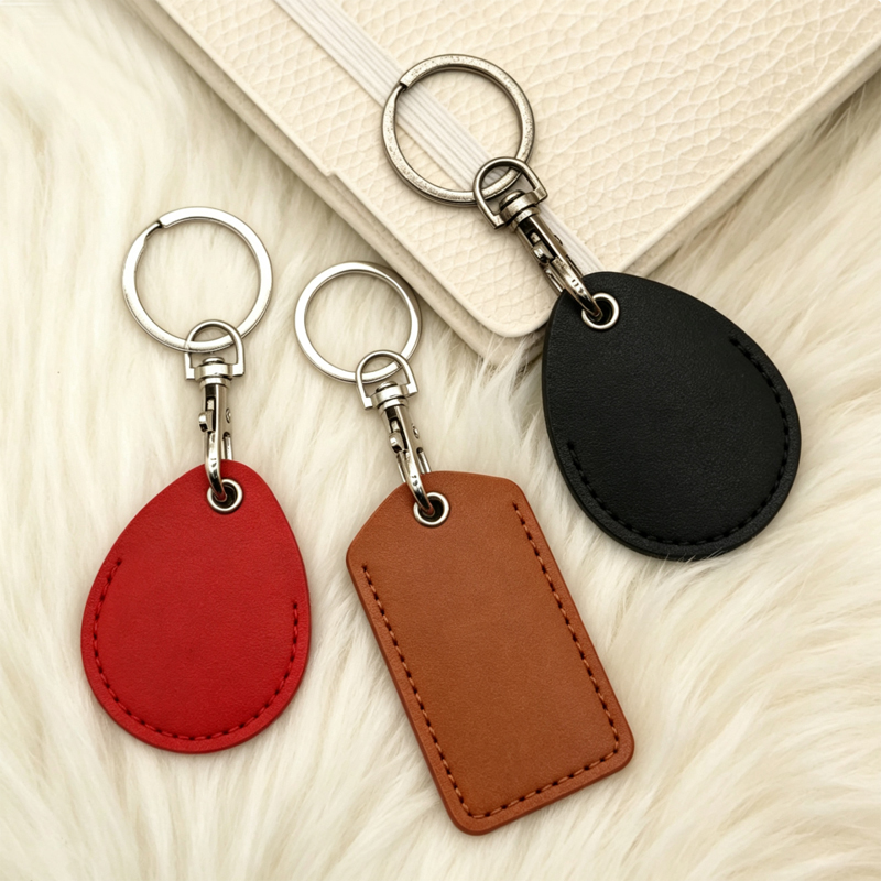 Llavero de cuero para tarjetas - Security Chain Door reseña y precio