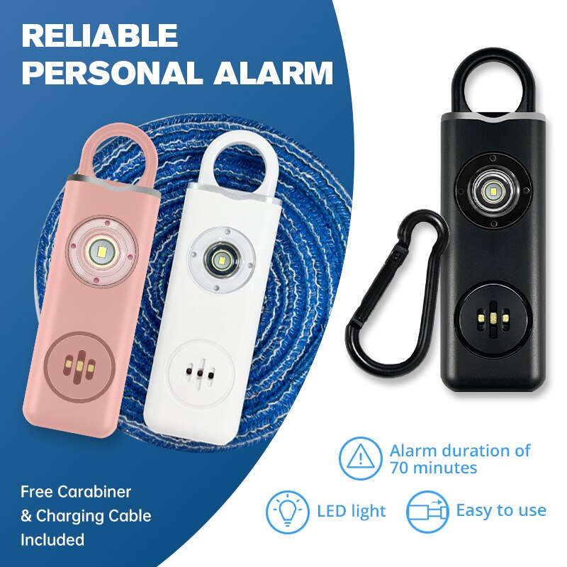 He-sirena de seguridad Persona - Personal Alarm Keychain reseña y precio