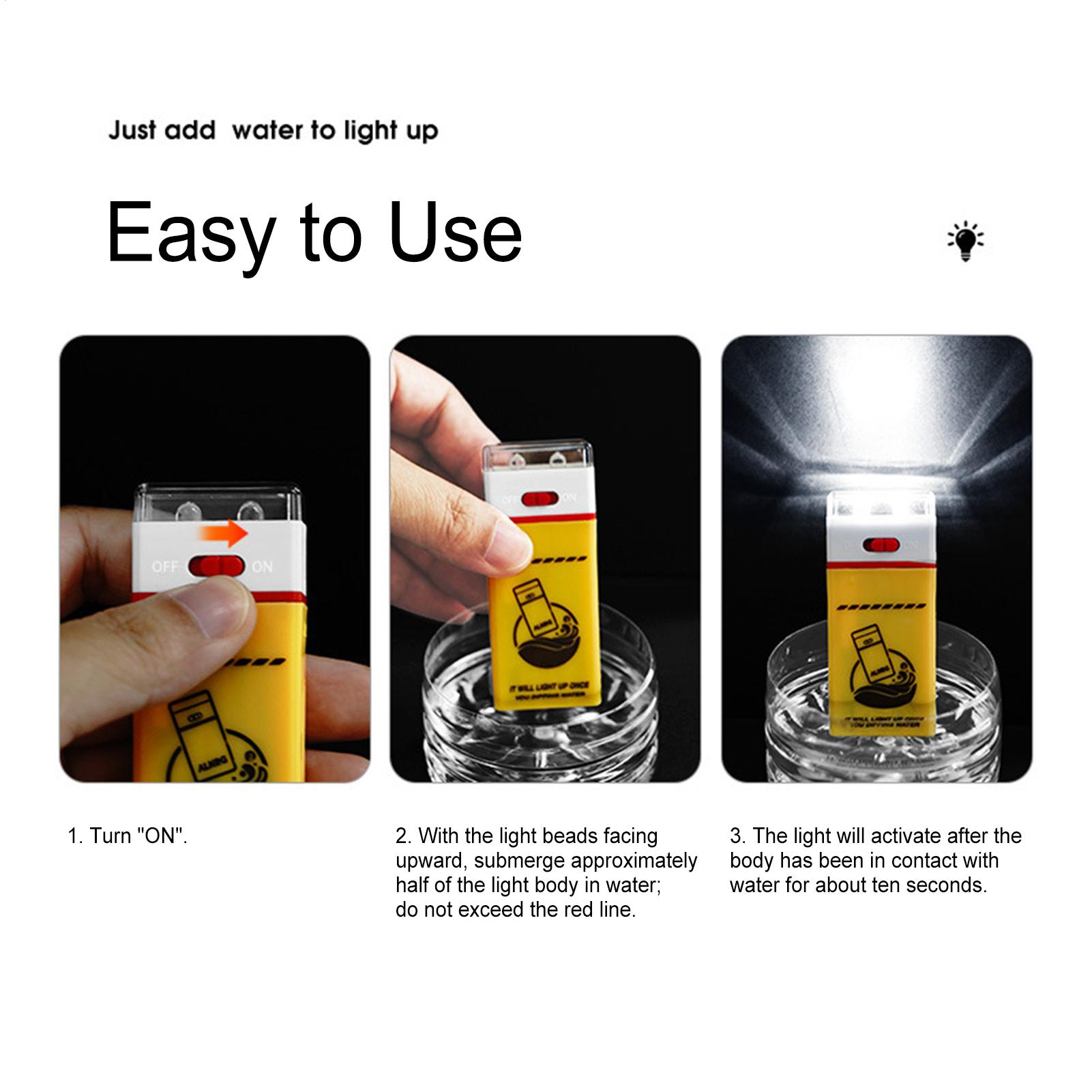 Lámpara de agua salada, luz de - Power Outage Light reseña y precio