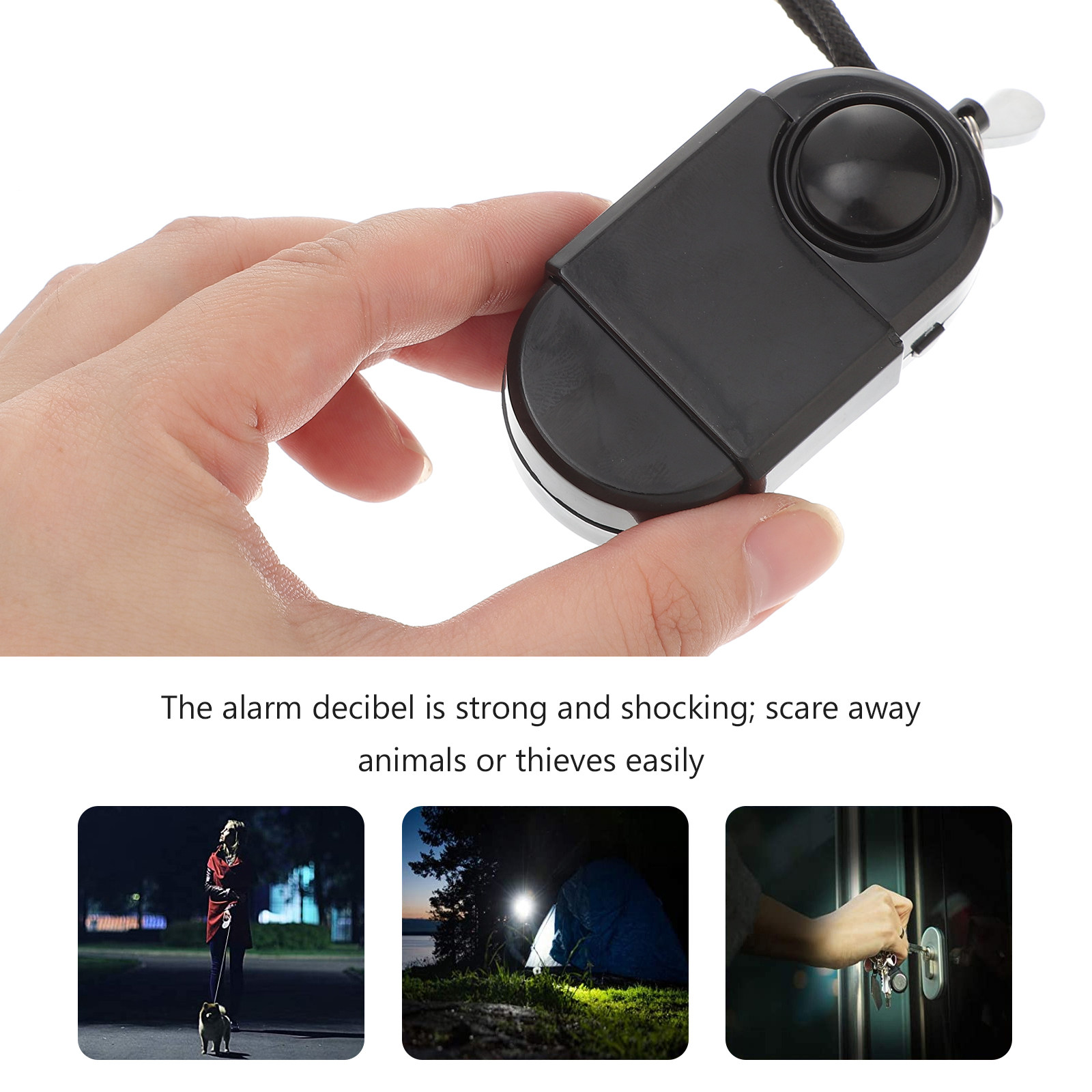 Llavero con alarma personal co - Personal Alarm Keychain reseña y precio